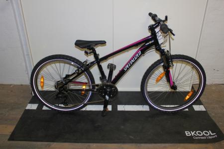 Pigecykel Mountainbike Specialized XS13 som katalog nr. 351 farve: sort m/pink NY!