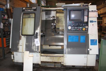 CNC lathe, Kitamura Myturn 30B with Fanuc 10 T Management hour counter shows 5236.7 incl. Contents drawer no. 2