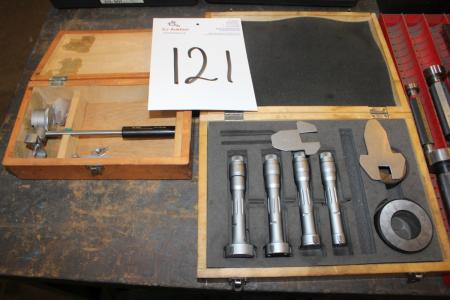 3-Punkt-Mikrometer-Schrauben-Set 20-40 mm