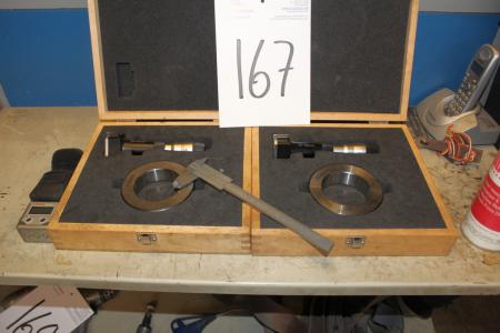 2 x 3-point micrometers, Bowers