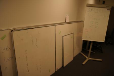 6 stk. whiteboard