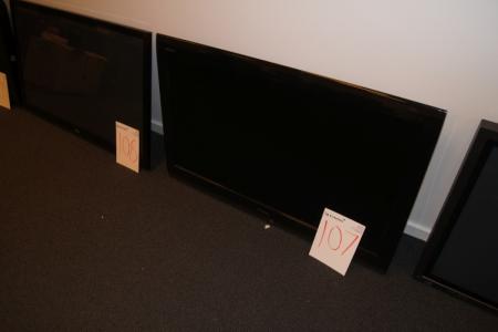 Toshiba fladsækrm 40", fjernbetjening medfølger ikke. Modelnr. 40LV33G. Ikke testet