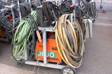 Kemppi welder, KMS 500 + wire feed unit: Kemppi MSF 52 Fast Mig