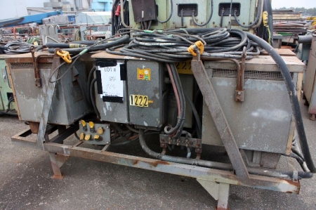 Welding transformer, ESAB. 100 - 700 Amps. Total weight: 2200 kg