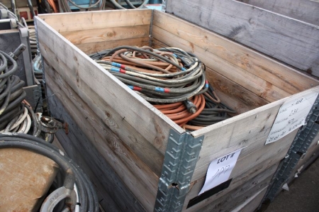 (2) pallets with various welding cables