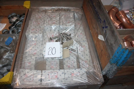 (1) pallet stainless bolts and nuts