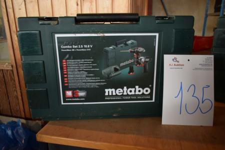 Cordless Hammer Drill + Impact Wrench, mrk. Metabo. New