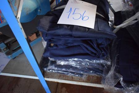 10 pcs. work jackets, dark blue
