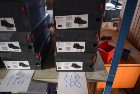 3 pairs of safety shoes str. 47