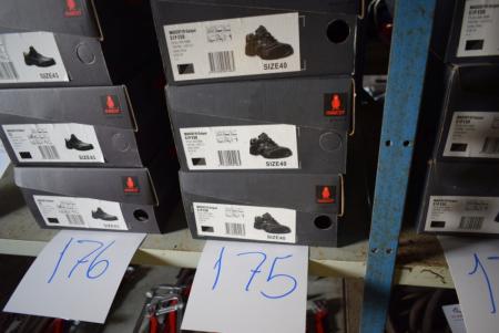 3 pairs of safety shoes str. 40