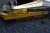 Sliding m. Schienen und Klammern, gelb. B H 194 x 226,5 cm