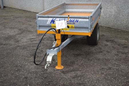  K-Wagen 1000 kg mit hydr.3 Weg Spitze, Plattform Abmessungen 100x200 cm, ungebraucht