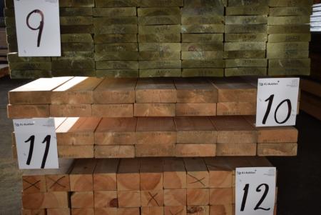 Barring wood planed 45x145mm approved c 18 / c24. 14 paragraph of 420 cm