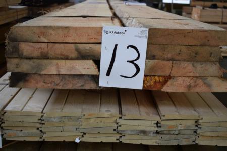 Kalmar planks quality u / s 300 to 400 mm in width. 8 pieces of 480 cm + 4 pcs. 420 cm