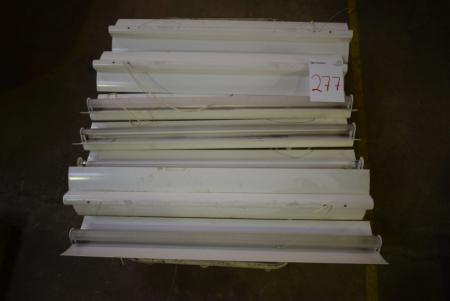 7 pcs. fluorescent tubes, 120 cm