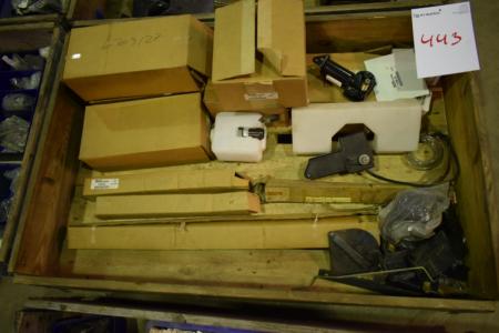 Various spare parts for wipers etc. for Bobcat