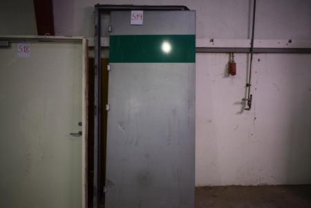 Steel Door, B 112 x H 252 cm