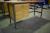 Schreibtisch mit 4 Schubladen. Die Schubladen bewegt werden kann, 60 x 140 cm