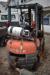 Toyota 18 forklift. Starts and runs