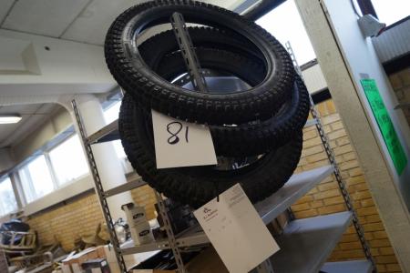 4 pcs tires, from 3.0 to 17 sw-10