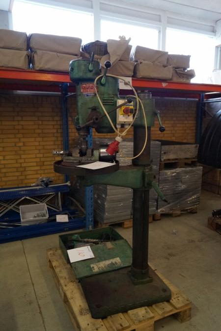 Drill press with machine vice holstebro type SP25