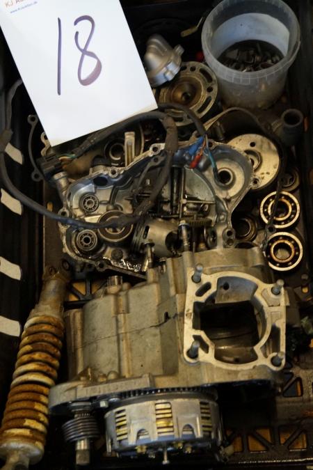 Various engines, spares used.