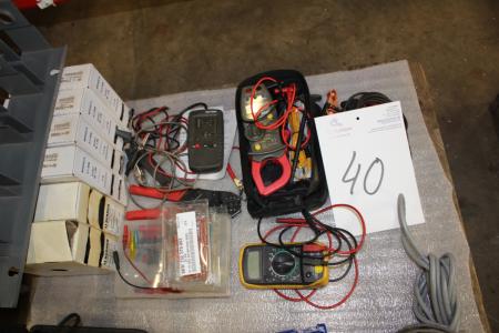 Measuring equipment, voltmeter and various