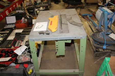 Table saw, Elektra Bekum type TK HS 315 E, 800 x 600 mm, Ø 315 mm