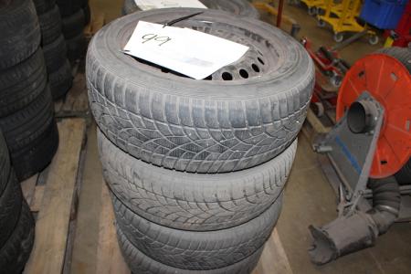 4 tires with rims 205/55 R16 fit for Alfa Romeo 159