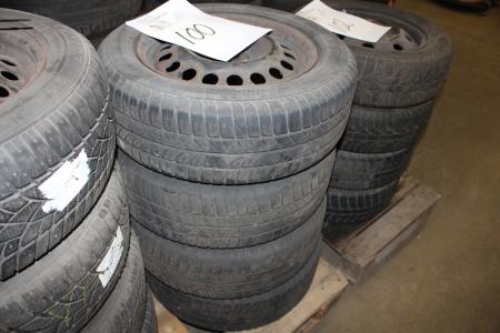 4 tires with rims 195/55 R16 fit for Opel Astra