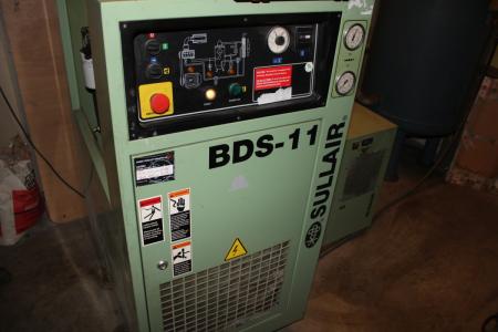 Skruekompressor Sullair BDS-11 timer 10324