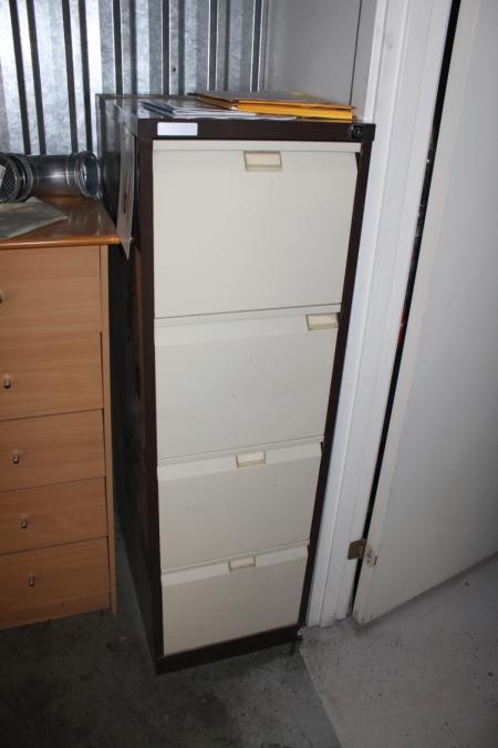 Archive cabinet with 4 drawers