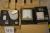 2 pcs. boxes of various wall-mounted lamps, ca. 20 pcs.
