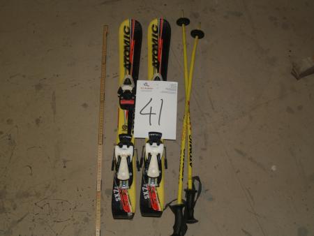 Atomic SX7 børne ski, m/stave,80 cm                  