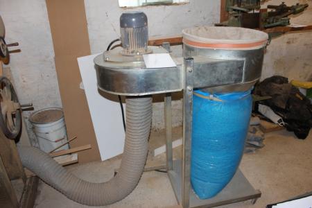 Portable Dust Extractors with powerful hose.