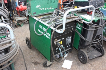 Migatronic KME 550 with wire feed unit, Yard model
