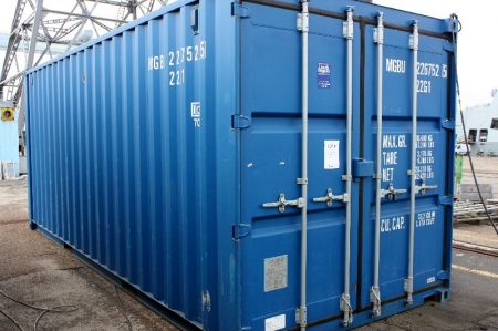 20 fods container + Indhold i container
