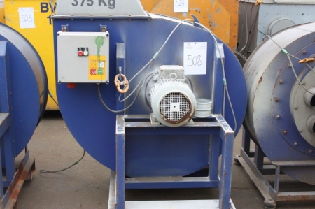 Exhaust ventilation equipment, JHM 760 - 7.5 / D. Total pressure: 1594. Fan Power: 6.0-7.5. Weight: 375 kg