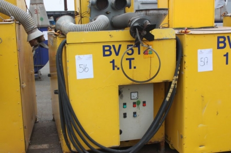 Exhaust ventilation equipment, Bellinge Ventilation 