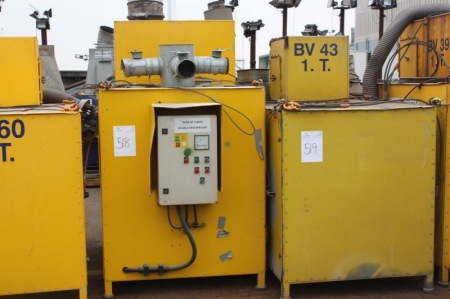 Exhaust ventilation equipment, Bellinge Ventilation 