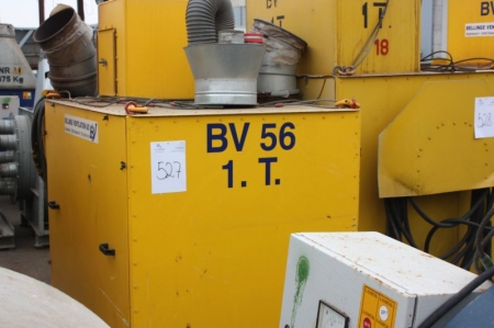 Exhaust ventilation equipment, Bellinge Ventilation 