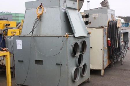 Exhaust ventilation equipment. Bellinge Ventilation. BV-13500 no. 06, sparkless. Weight: 700 kg.