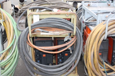 (2) welding transformers: Kemppi FastMig KMS 500 + welding cables
