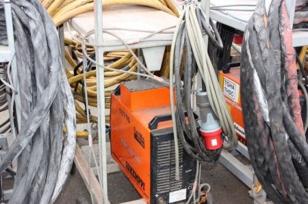 Welding transformer, Kemppi FastMig 500 + welding cables