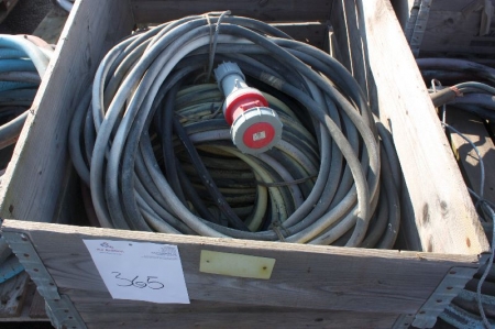 (2) pallet with cables
