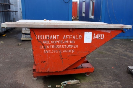 Vippecontainer 1 ton