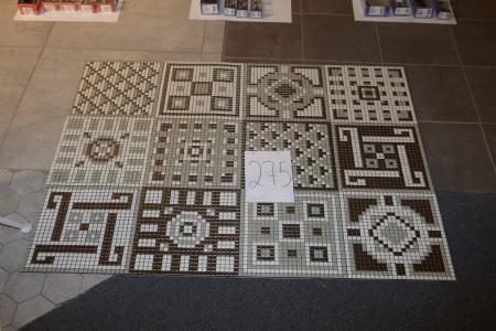 Mosaikteller 90 x 120 cm.