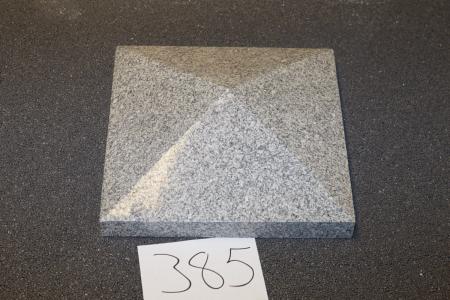 Stentop, Granit 45x45 cm