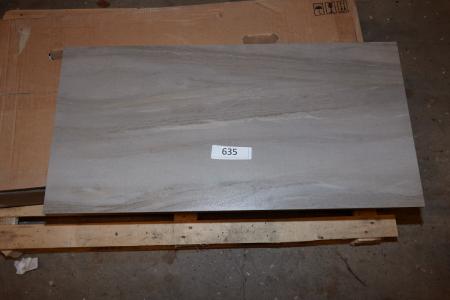 Floor tiles. River Grex 45x90 cm. Approximately 58.8 sq.m.