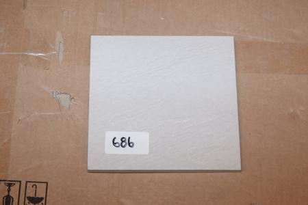 Gulv fliser. NF6 1022, str. 20x20 cm. Ca. 34 kvm.